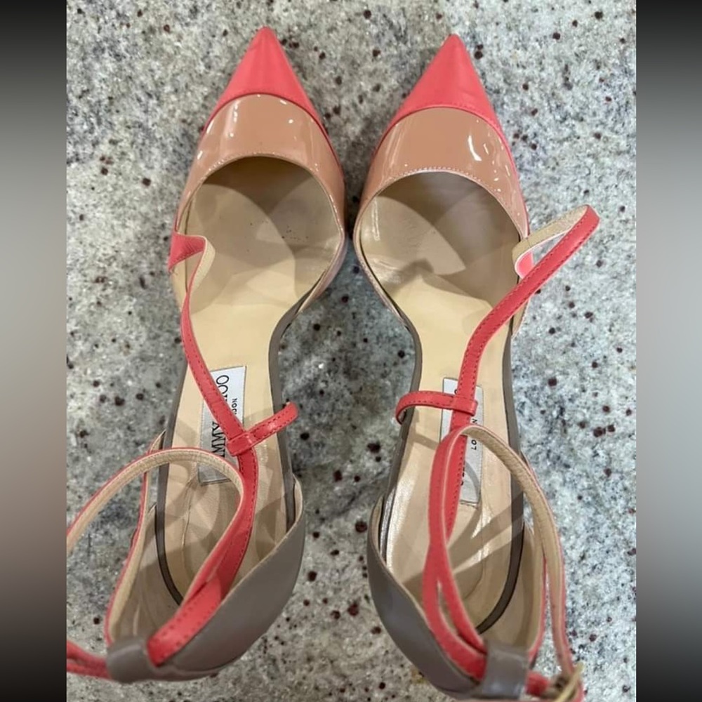 Jimmy choo nude and pink heels - Picture 5 of 6